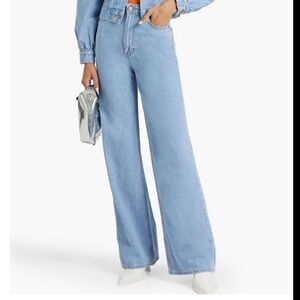 Ganni Light Blue Flare Jeans